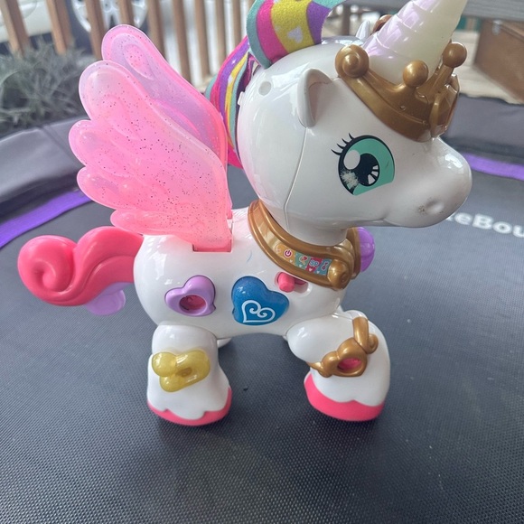 My Little Pony Pink and Gold Unicorn Doll with Glittery Wings - Picture 1 of 5